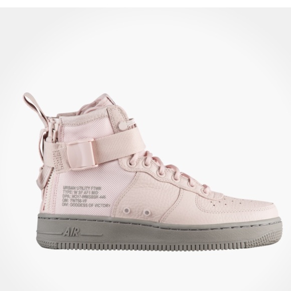 Nike Shoes - NIKE SF AIR FORCE 1 Mid sneaker/ pink blush.